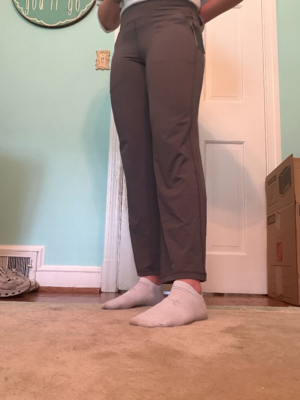 Brand New Dark Grey Yoga Pants from Libin